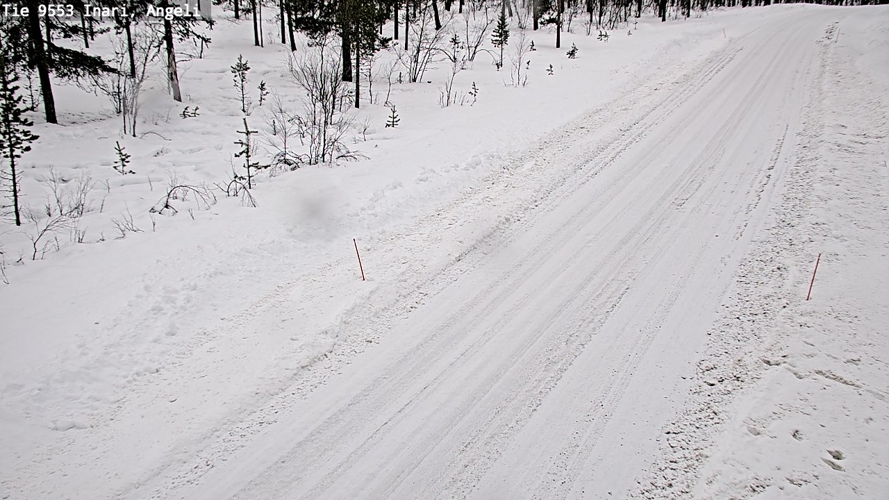 Kelikamerat Kuva Tie 9553 Inari, Angeli, Lintupuolivaara, Inari, Lappi