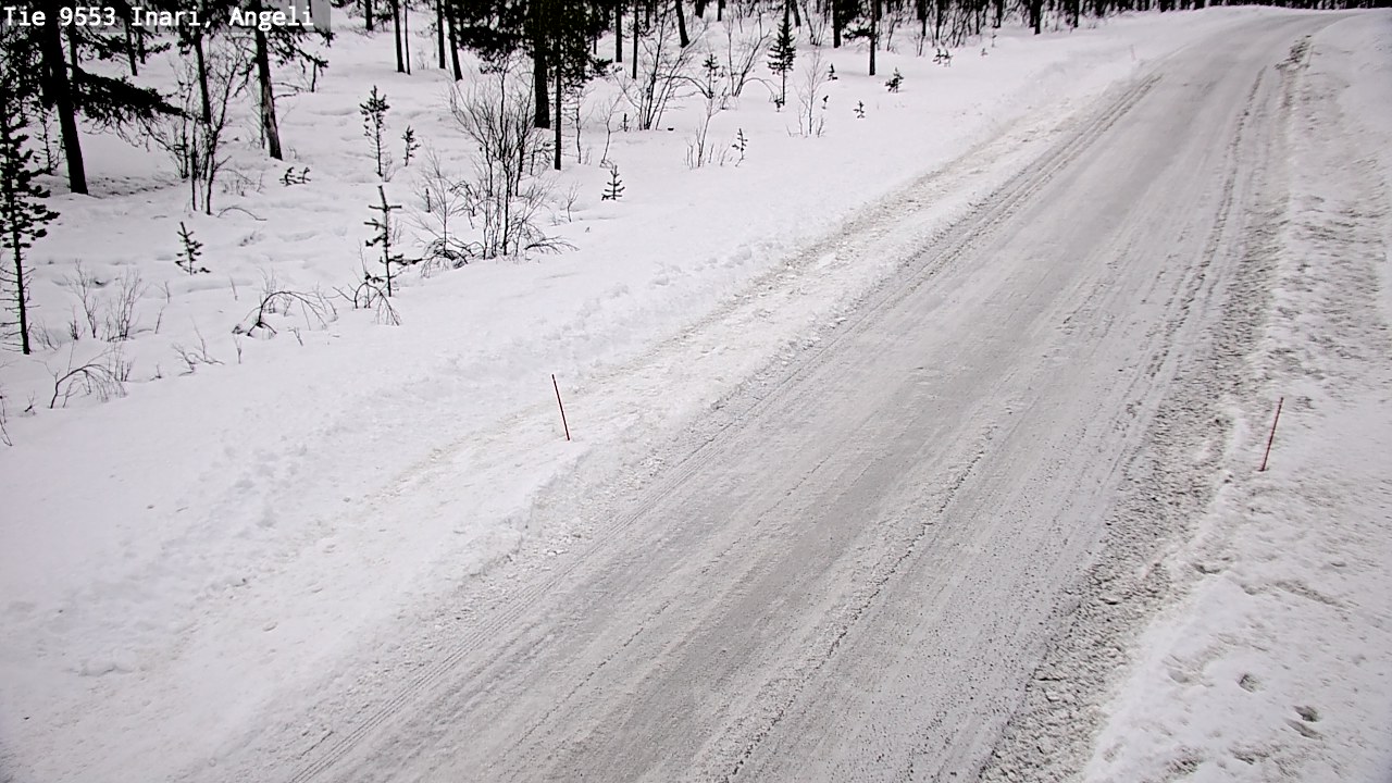 Kelikamerat Kuva Tie 9553 Inari, Angeli, Lintupuolivaara, Inari, Lappi