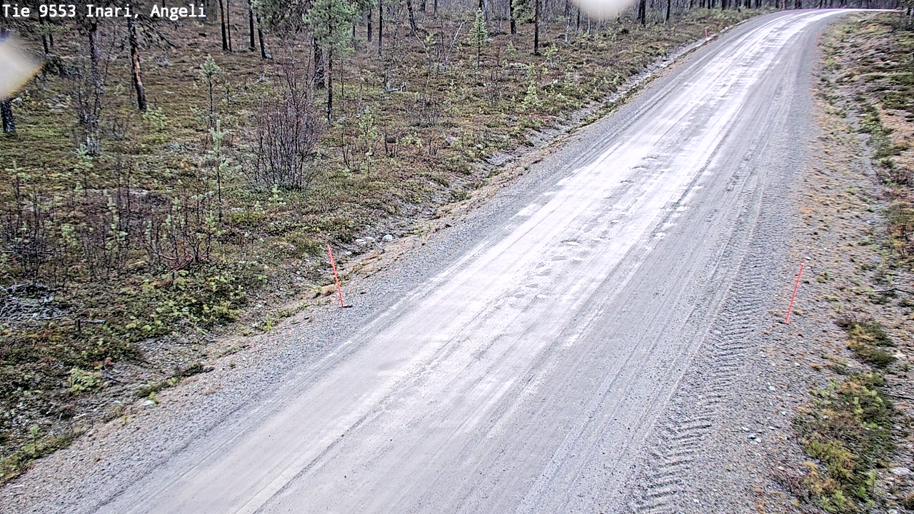 Kelikamerat Kuva Tie 9553 Inari, Angeli, Lintupuolivaara, Inari, Lappi