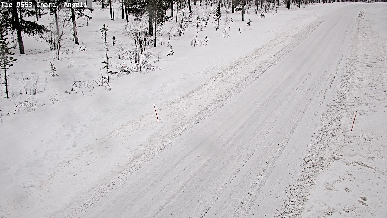 Kelikamerat Kuva Tie 9553 Inari, Angeli, Lintupuolivaara, Inari, Lappi