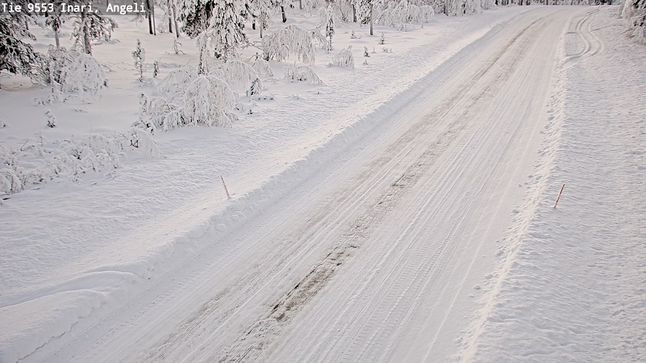 Kelikamerat Kuva Tie 9553 Inari, Angeli, Lintupuolivaara, Inari, Lappi