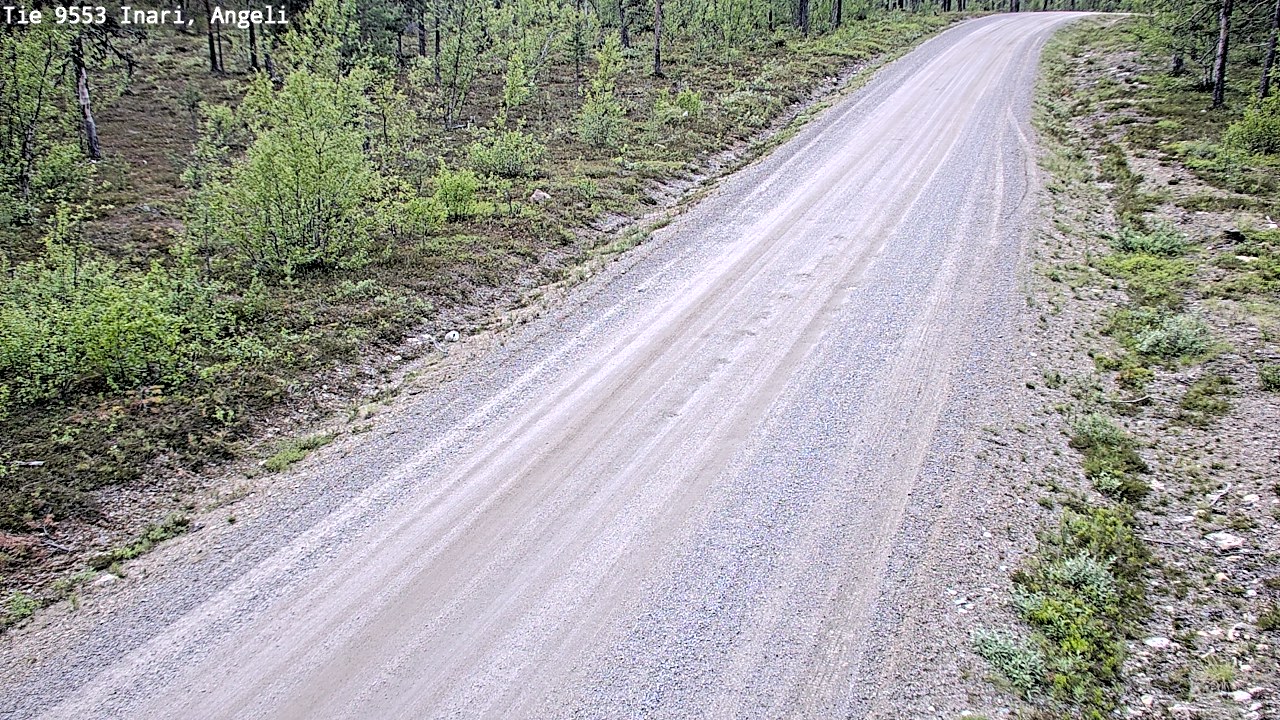Kelikamerat Kuva Tie 9553 Inari, Angeli, Lintupuolivaara, Inari, Lappi