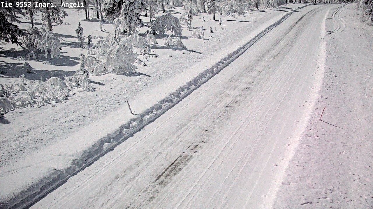 Kelikamerat Kuva Tie 9553 Inari, Angeli, Lintupuolivaara, Inari, Lappi