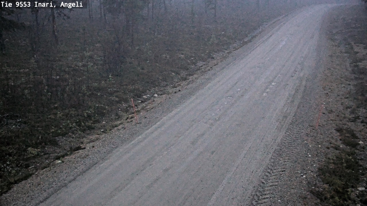 Kelikamerat Kuva Tie 9553 Inari, Angeli, Lintupuolivaara, Inari, Lappi