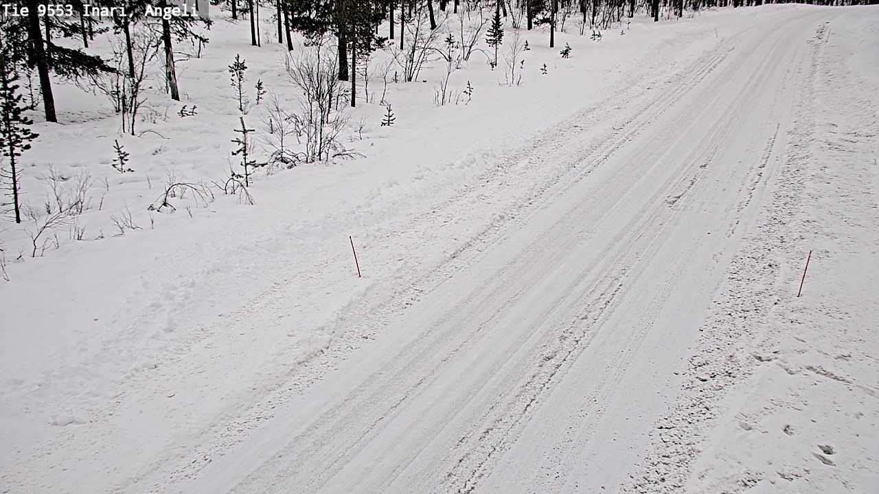 Kelikamerat Kuva Tie 9553 Inari, Angeli, Lintupuolivaara, Inari, Lappi