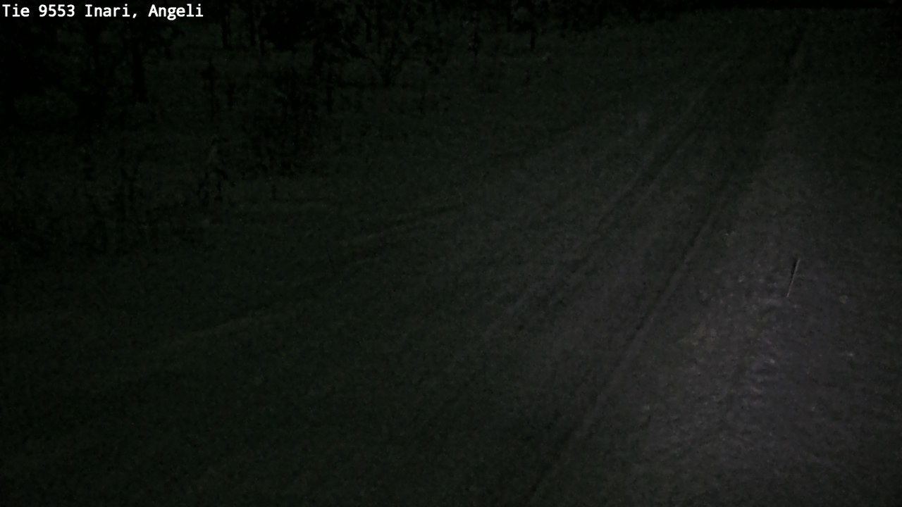 Weather Camera Image Road 9553 Inari, Angeli, Lintupuolivaara, Inari, Lappi