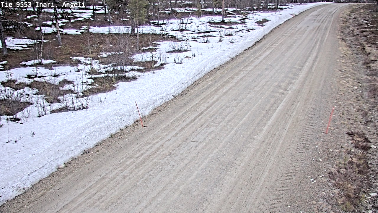 Kelikamerat Kuva Tie 9553 Inari, Angeli, Lintupuolivaara, Inari, Lappi