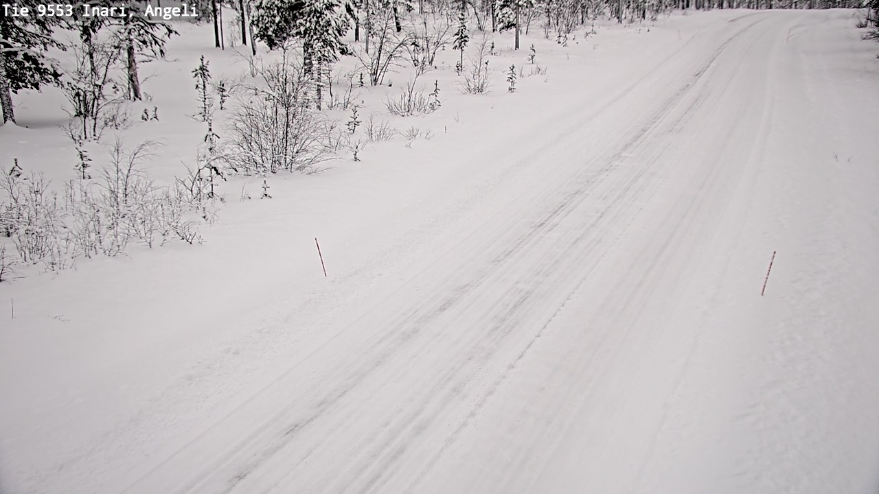 Kelikamerat Kuva Tie 9553 Inari, Angeli, Lintupuolivaara, Inari, Lappi