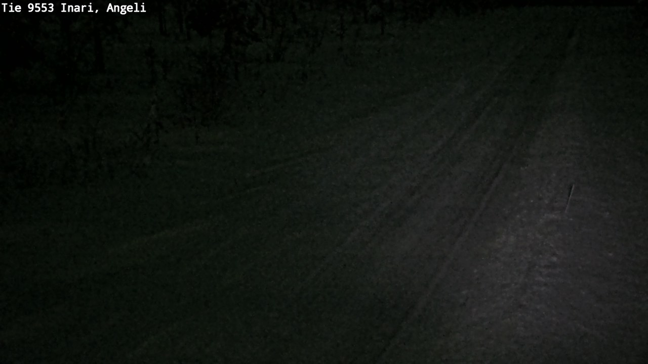 Weather Camera Image Road 9553 Inari, Angeli, Lintupuolivaara, Inari, Lappi