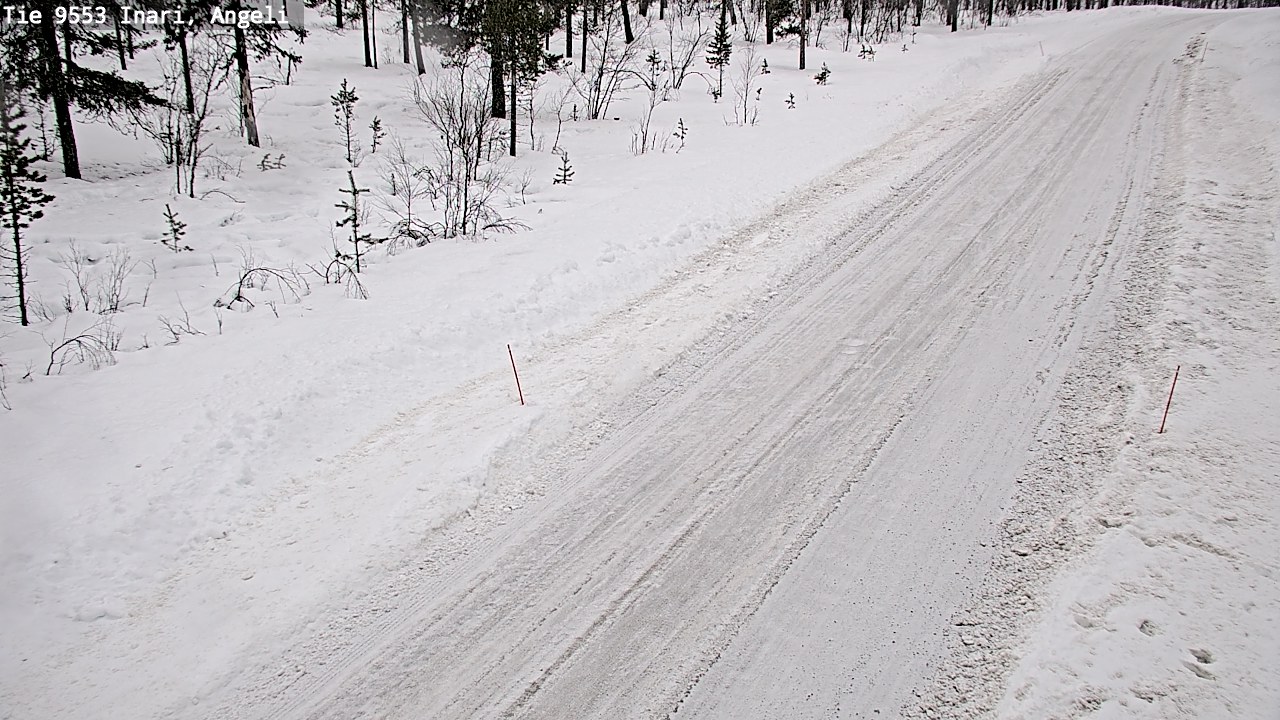 Kelikamerat Kuva Tie 9553 Inari, Angeli, Lintupuolivaara, Inari, Lappi