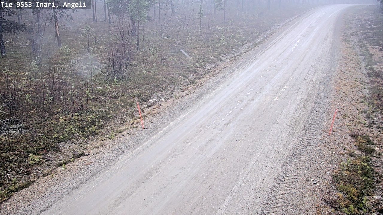 Kelikamerat Kuva Tie 9553 Inari, Angeli, Lintupuolivaara, Inari, Lappi
