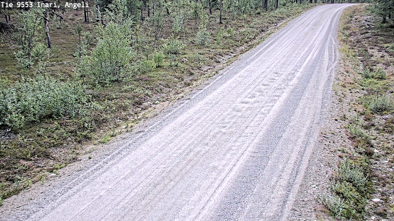 Kelikamerat Kuva Tie 9553 Inari, Angeli, Lintupuolivaara, Inari, Lappi