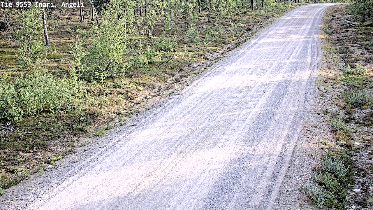 Kelikamerat Kuva Tie 9553 Inari, Angeli, Lintupuolivaara, Inari, Lappi
