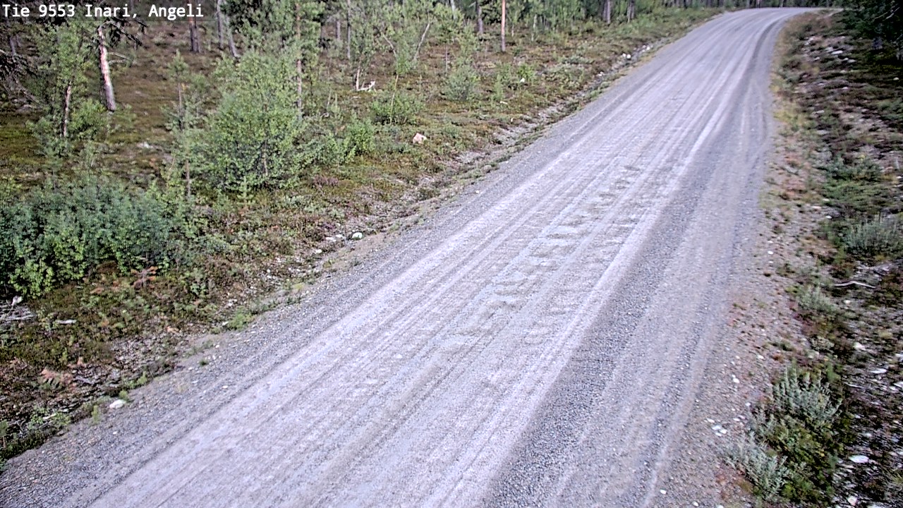 Kelikamerat Kuva Tie 9553 Inari, Angeli, Lintupuolivaara, Inari, Lappi