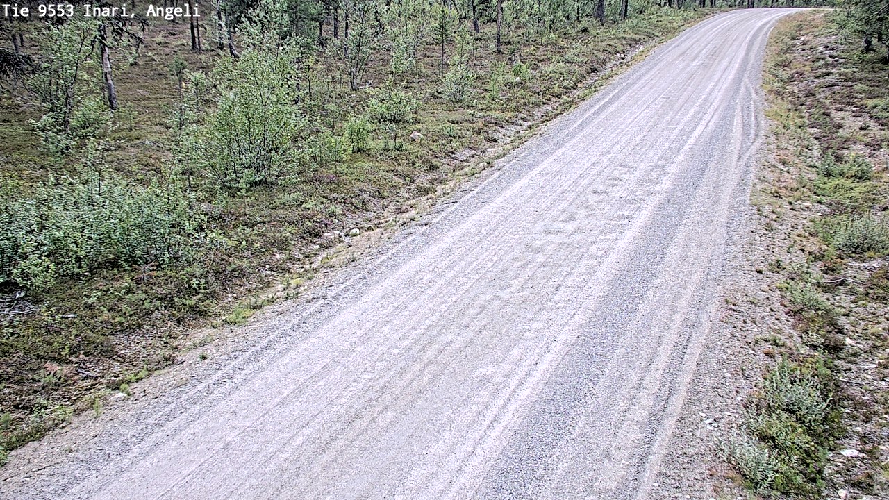 Kelikamerat Kuva Tie 9553 Inari, Angeli, Lintupuolivaara, Inari, Lappi