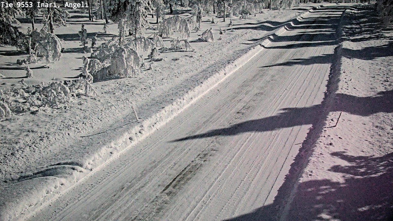 Kelikamerat Kuva Tie 9553 Inari, Angeli, Lintupuolivaara, Inari, Lappi