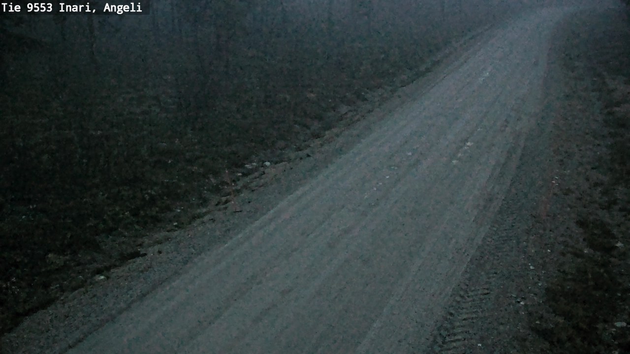 Kelikamerat Kuva Tie 9553 Inari, Angeli, Lintupuolivaara, Inari, Lappi