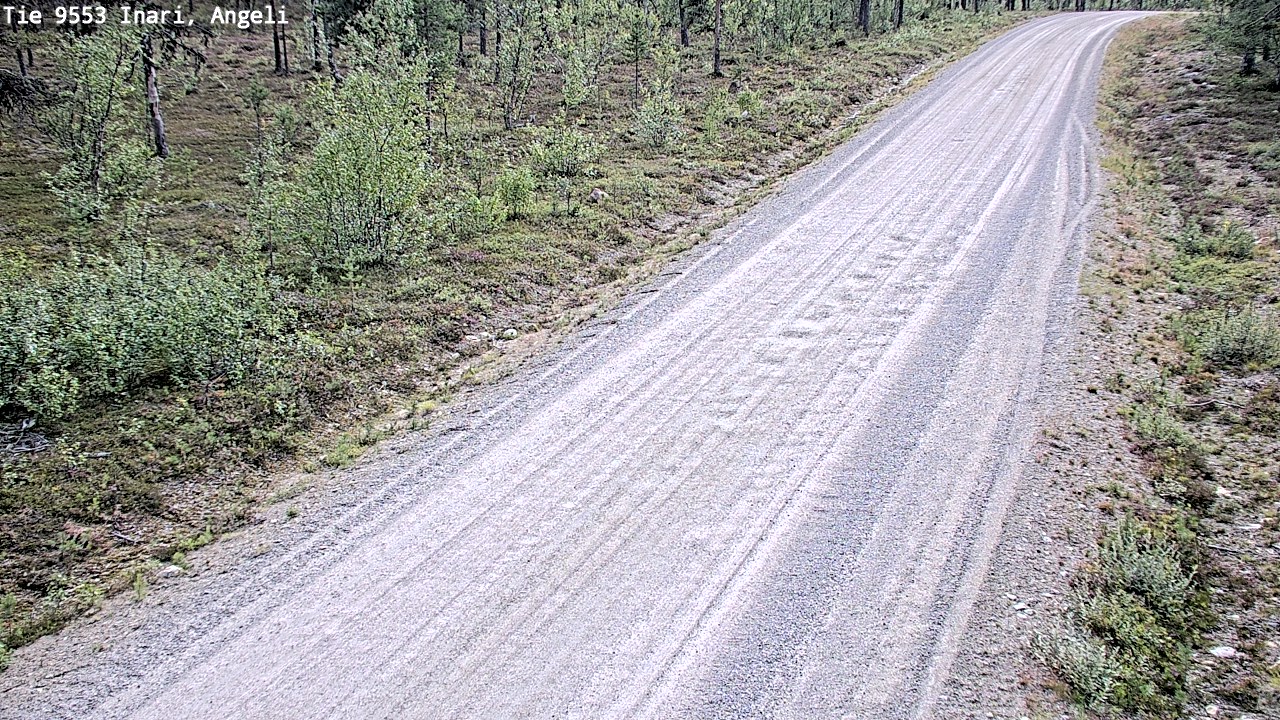 Kelikamerat Kuva Tie 9553 Inari, Angeli, Lintupuolivaara, Inari, Lappi