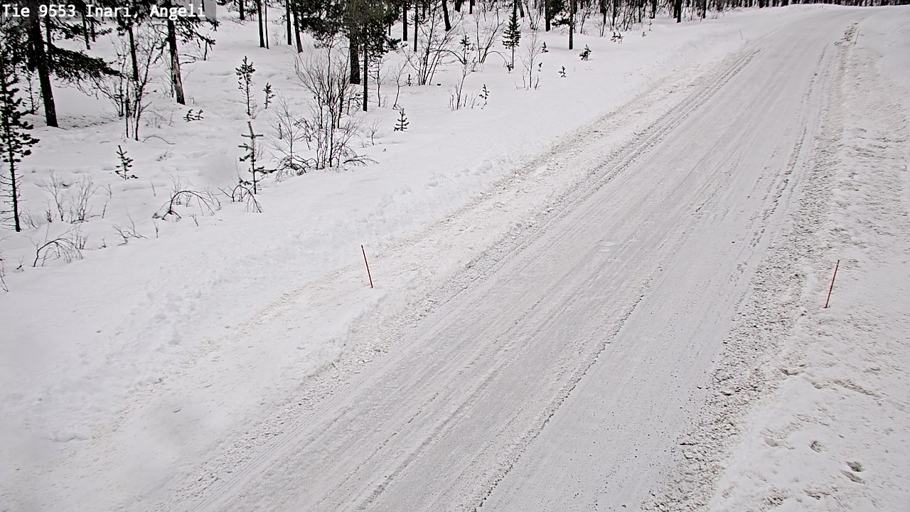 Kelikamerat Kuva Tie 9553 Inari, Angeli, Lintupuolivaara, Inari, Lappi