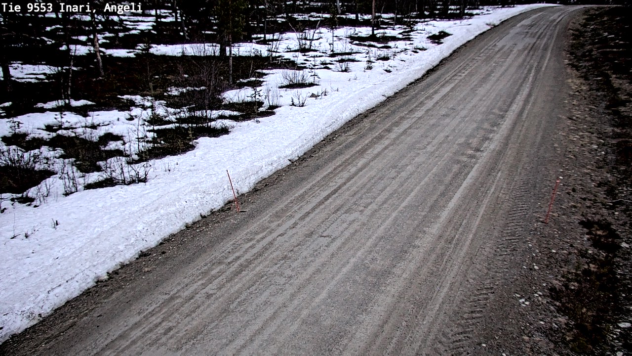 Kelikamerat Kuva Tie 9553 Inari, Angeli, Lintupuolivaara, Inari, Lappi