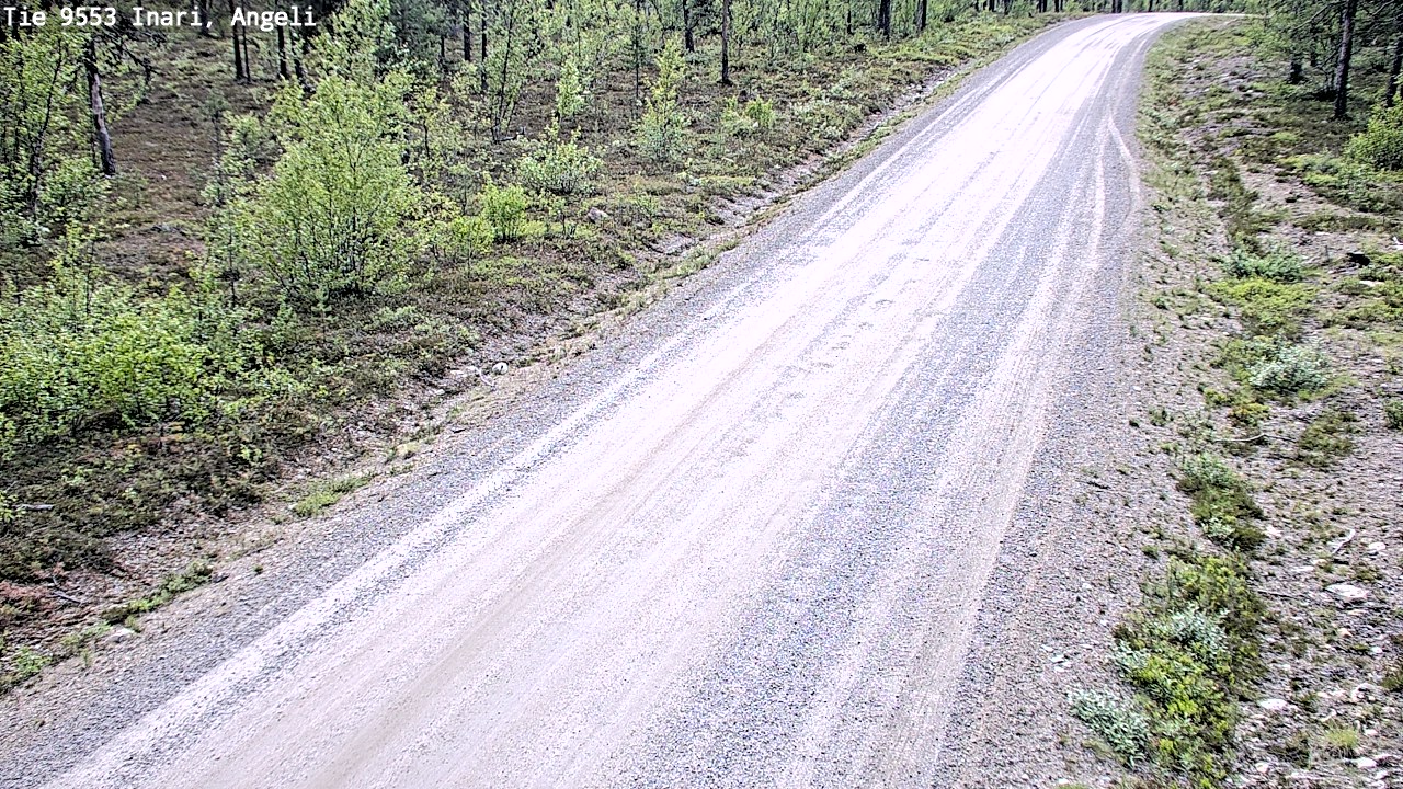 Kelikamerat Kuva Tie 9553 Inari, Angeli, Lintupuolivaara, Inari, Lappi