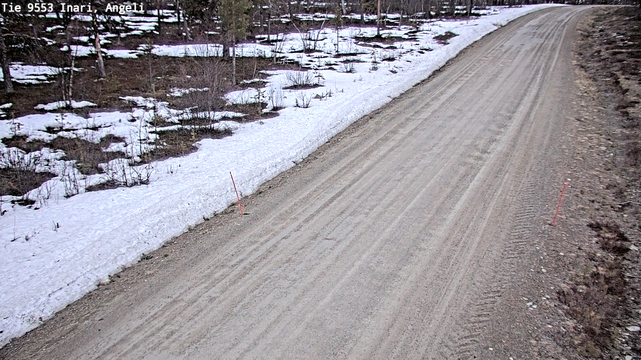 Kelikamerat Kuva Tie 9553 Inari, Angeli, Lintupuolivaara, Inari, Lappi