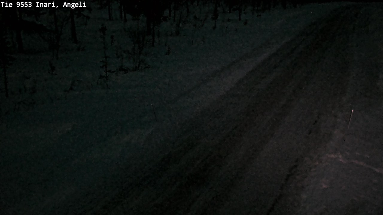 Kelikamerat Kuva Tie 9553 Inari, Angeli, Lintupuolivaara, Inari, Lappi