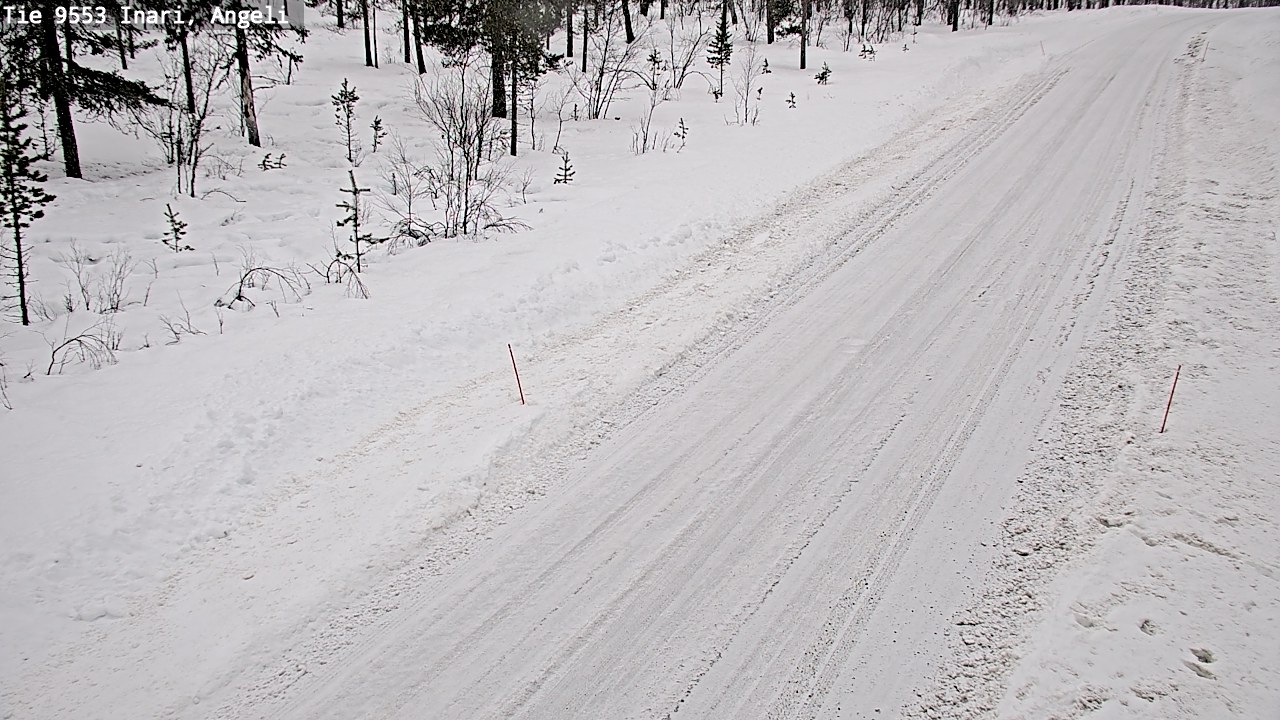Kelikamerat Kuva Tie 9553 Inari, Angeli, Lintupuolivaara, Inari, Lappi