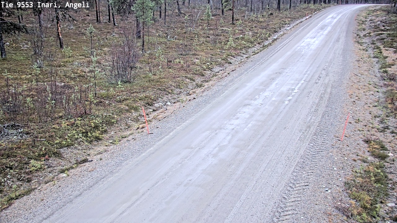 Kelikamerat Kuva Tie 9553 Inari, Angeli, Lintupuolivaara, Inari, Lappi