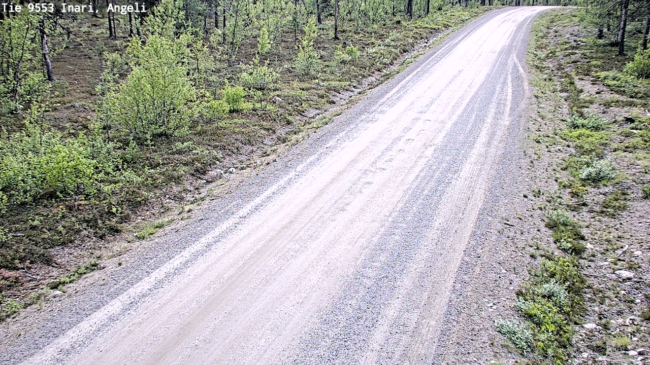Kelikamerat Kuva Tie 9553 Inari, Angeli, Lintupuolivaara, Inari, Lappi