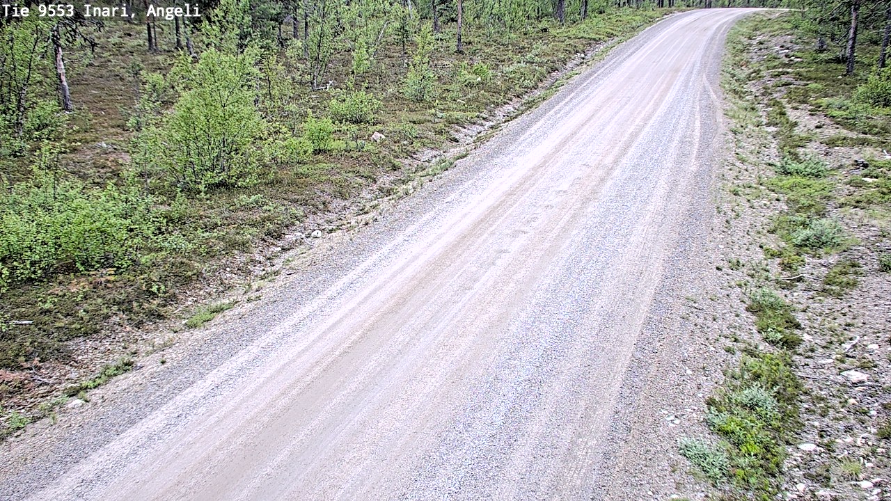 Kelikamerat Kuva Tie 9553 Inari, Angeli, Lintupuolivaara, Inari, Lappi