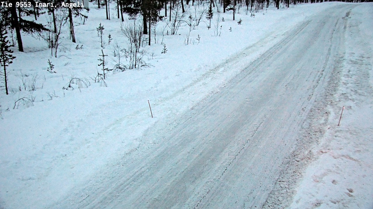 Kelikamerat Kuva Tie 9553 Inari, Angeli, Lintupuolivaara, Inari, Lappi