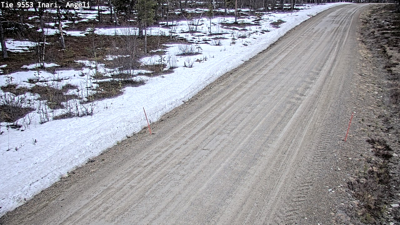 Kelikamerat Kuva Tie 9553 Inari, Angeli, Lintupuolivaara, Inari, Lappi