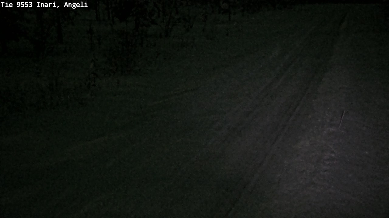 Weather Camera Image Road 9553 Inari, Angeli, Lintupuolivaara, Inari, Lappi