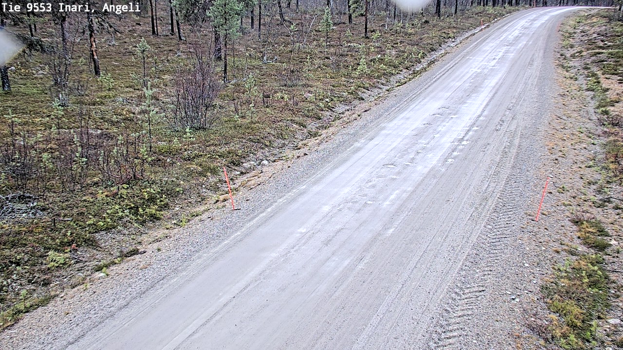 Kelikamerat Kuva Tie 9553 Inari, Angeli, Lintupuolivaara, Inari, Lappi