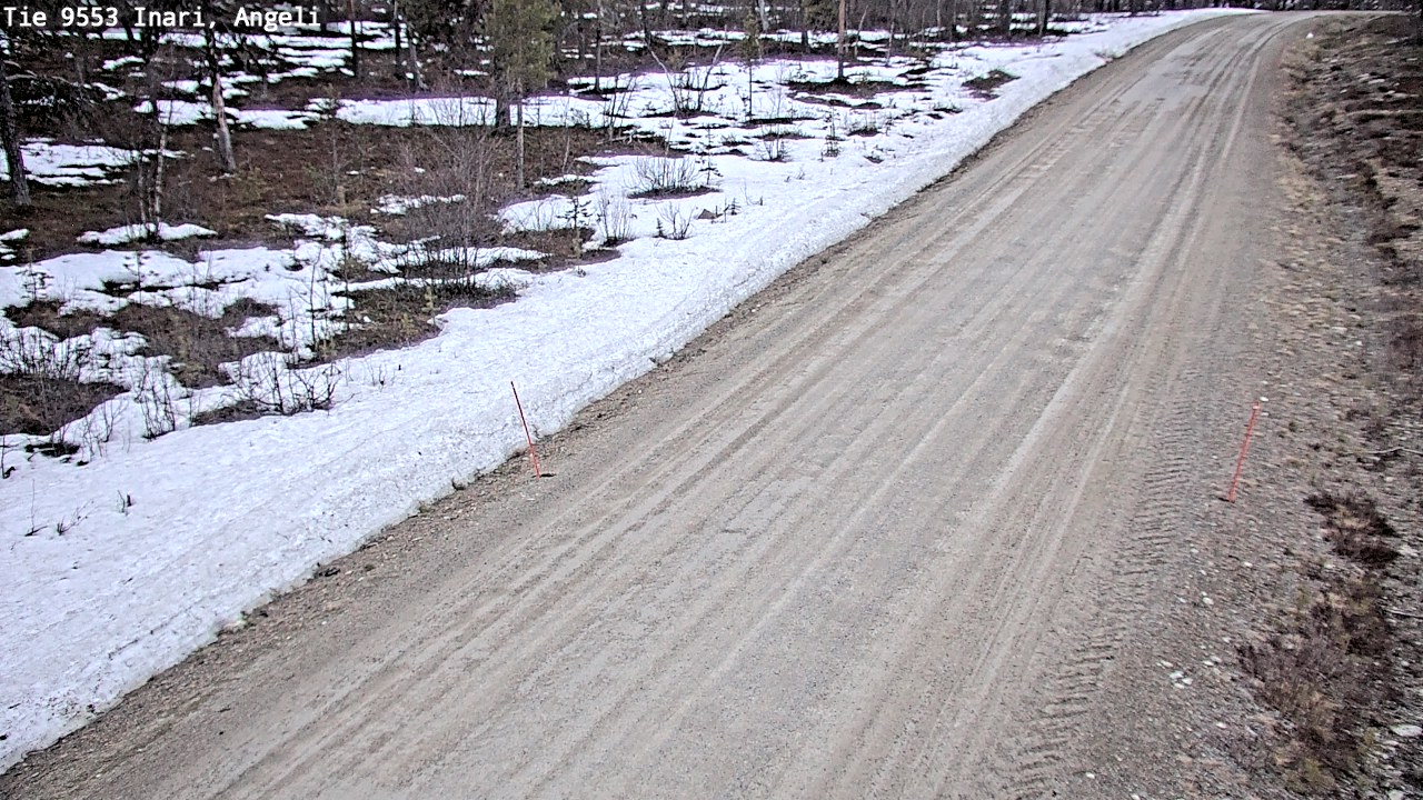 Kelikamerat Kuva Tie 9553 Inari, Angeli, Lintupuolivaara, Inari, Lappi