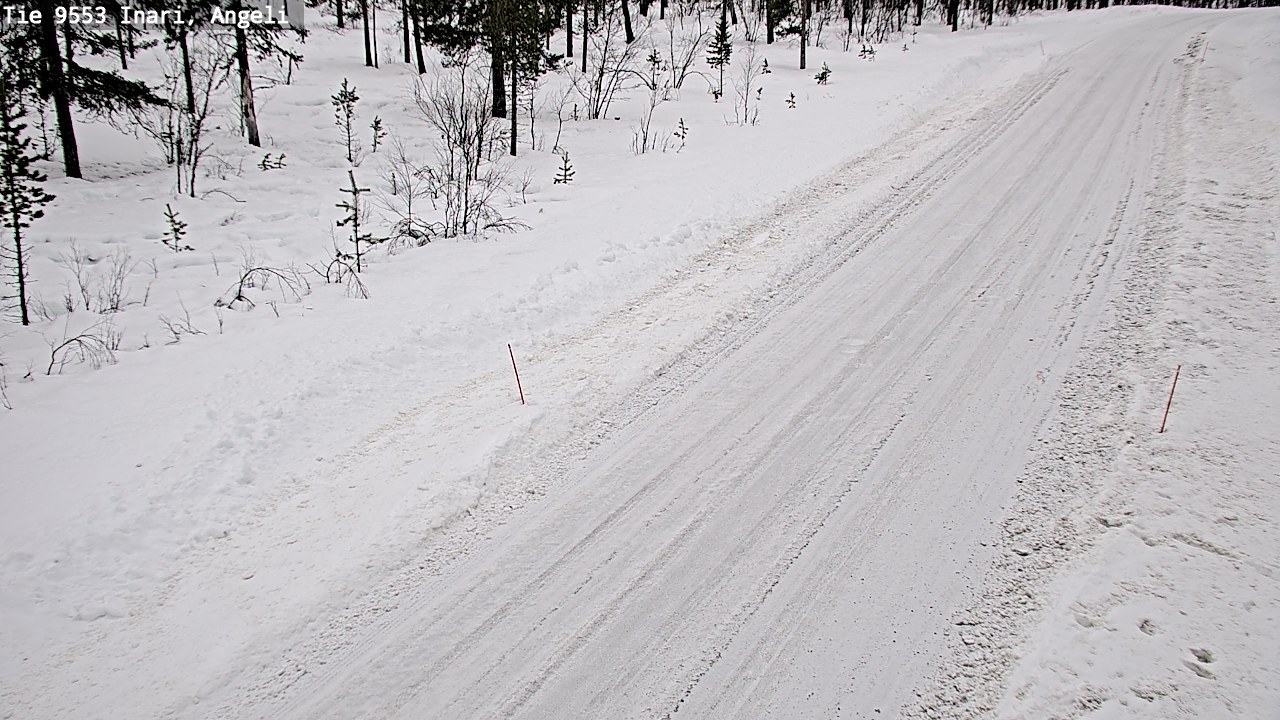 Kelikamerat Kuva Tie 9553 Inari, Angeli, Lintupuolivaara, Inari, Lappi