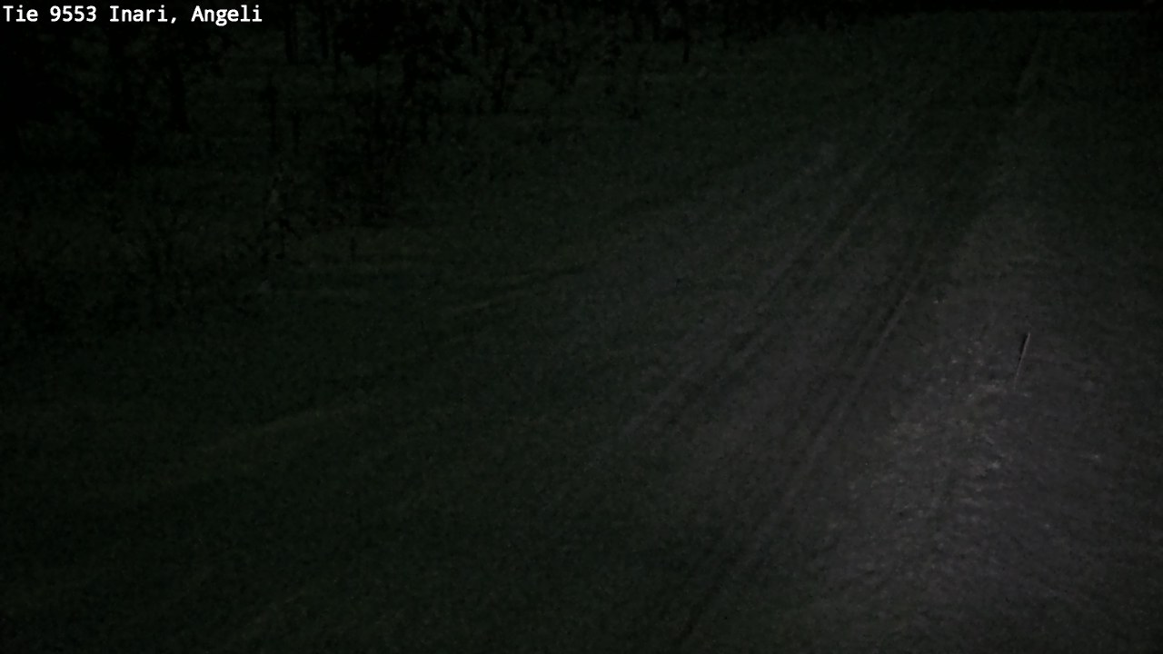 Weather Camera Image Road 9553 Inari, Angeli, Lintupuolivaara, Inari, Lappi