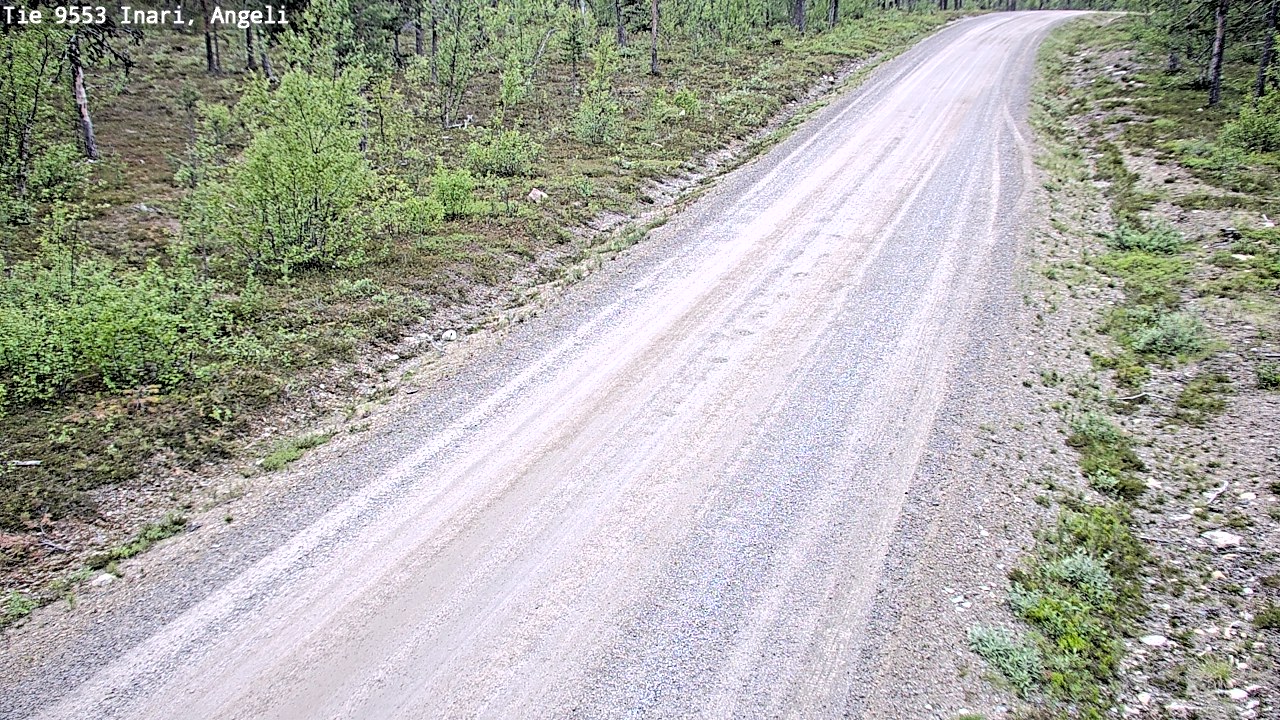 Kelikamerat Kuva Tie 9553 Inari, Angeli, Lintupuolivaara, Inari, Lappi