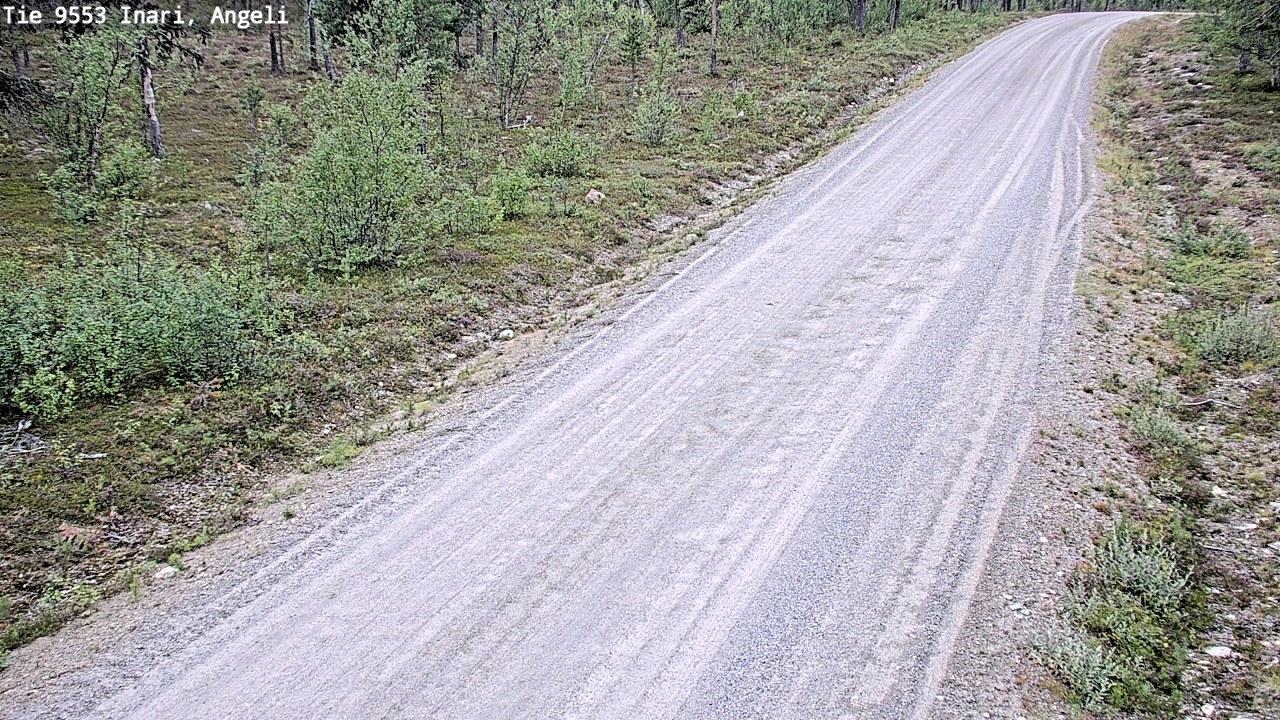 Kelikamerat Kuva Tie 9553 Inari, Angeli, Lintupuolivaara, Inari, Lappi