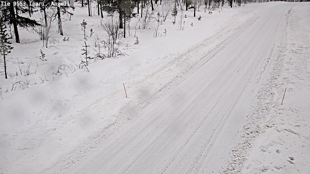 Kelikamerat Kuva Tie 9553 Inari, Angeli, Lintupuolivaara, Inari, Lappi