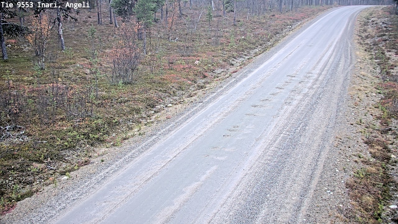 Kelikamerat Kuva Tie 9553 Inari, Angeli, Lintupuolivaara, Inari, Lappi