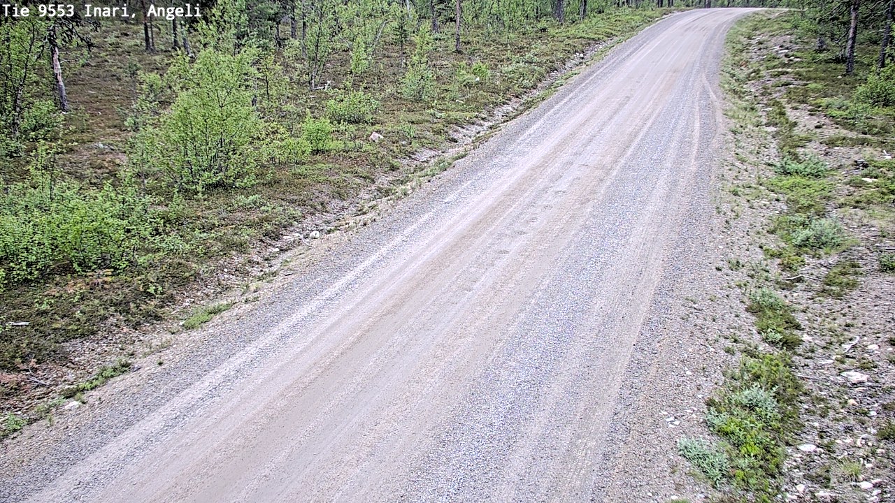 Kelikamerat Kuva Tie 9553 Inari, Angeli, Lintupuolivaara, Inari, Lappi