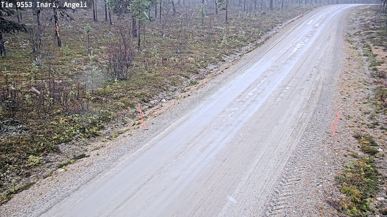 Kelikamerat Kuva Tie 9553 Inari, Angeli, Lintupuolivaara, Inari, Lappi