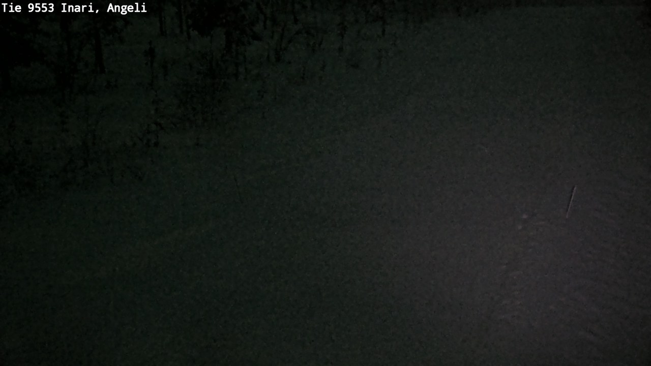 Weather Camera Image Road 9553 Inari, Angeli, Lintupuolivaara, Inari, Lappi