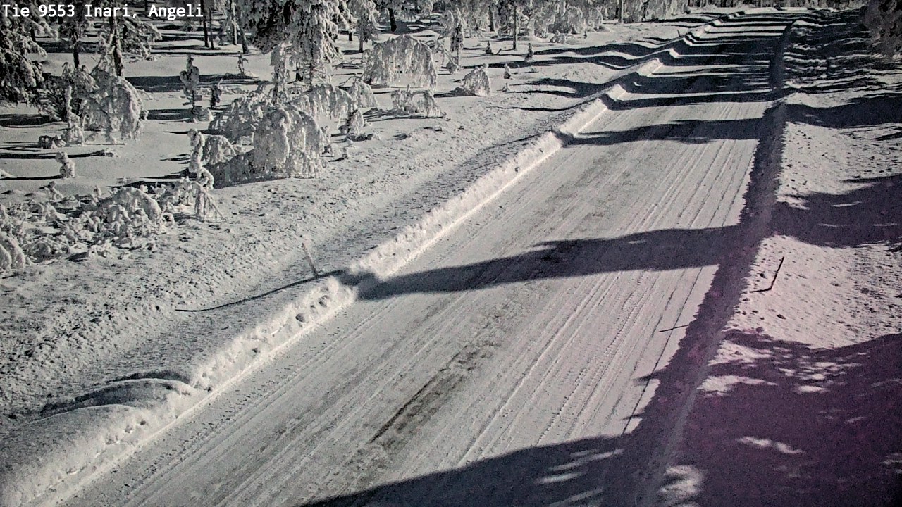 Kelikamerat Kuva Tie 9553 Inari, Angeli, Lintupuolivaara, Inari, Lappi