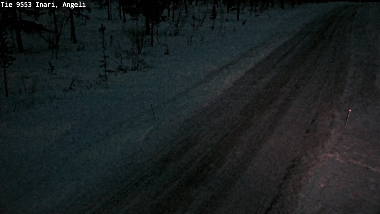 Kelikamerat Kuva Tie 9553 Inari, Angeli, Lintupuolivaara, Inari, Lappi