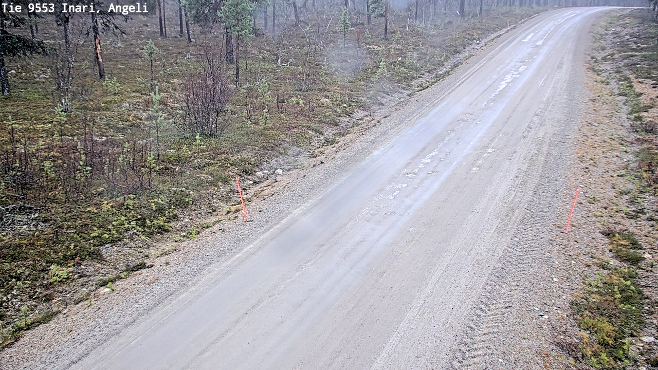 Kelikamerat Kuva Tie 9553 Inari, Angeli, Lintupuolivaara, Inari, Lappi