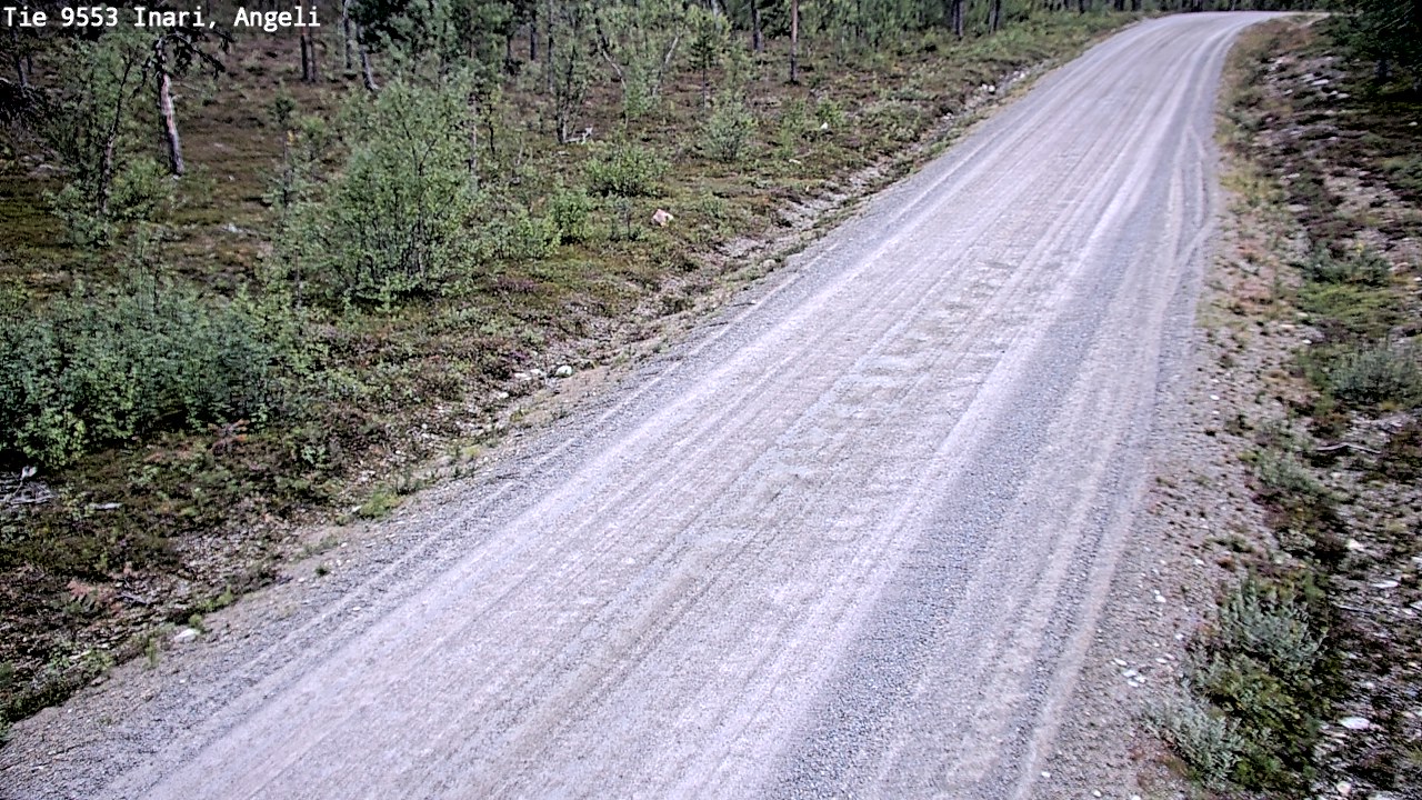 Kelikamerat Kuva Tie 9553 Inari, Angeli, Lintupuolivaara, Inari, Lappi