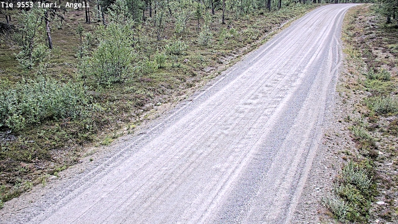 Kelikamerat Kuva Tie 9553 Inari, Angeli, Lintupuolivaara, Inari, Lappi